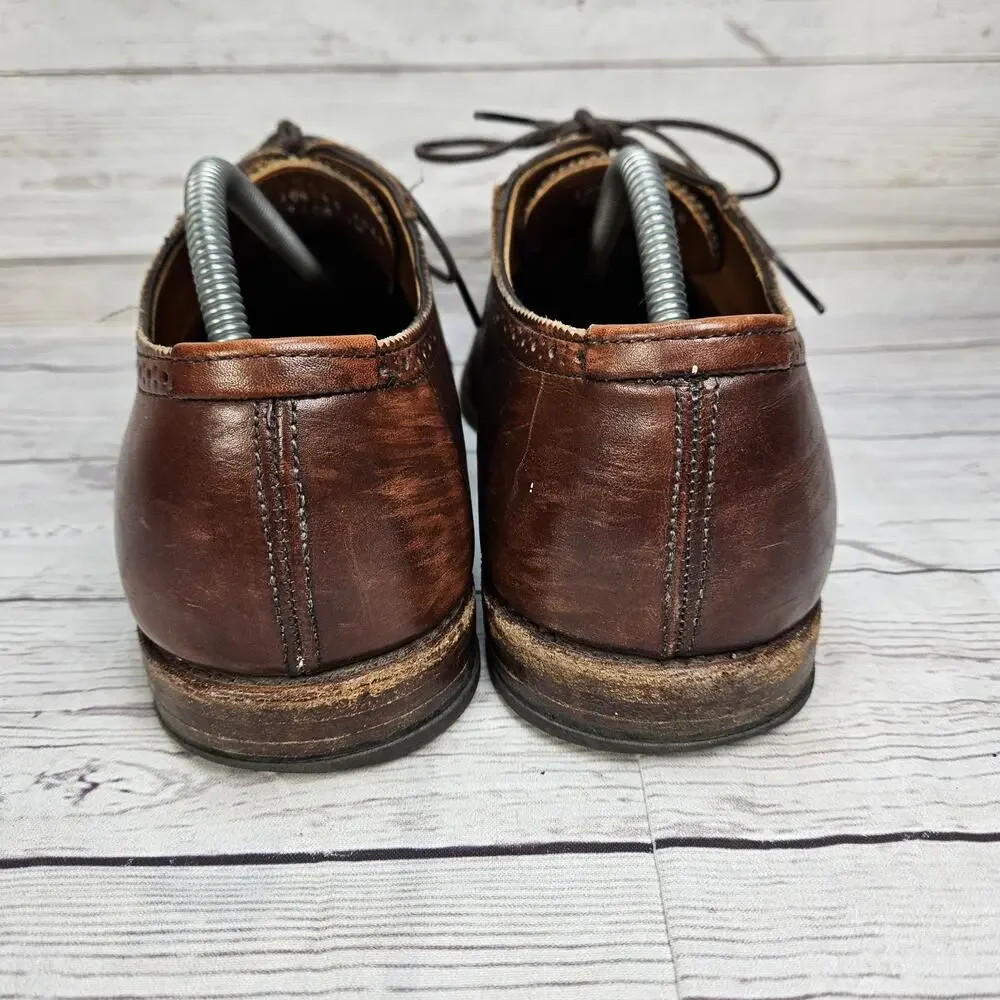 Allen Edmonds Cornwallis Brown Oxford Shoes Size 10.5 Dress Shoes